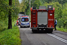 Opel uderzył w drzewo, kierowca miał 1,6 promila