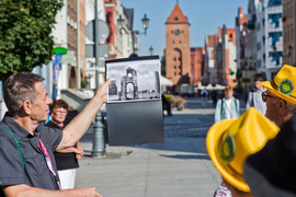 Przodownicy turystyki pieszej odwiedzają Elbląg