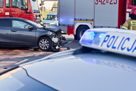 Wypadek na płk. Dąbka. Utrudnienia w ruchu