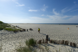 To najszersza plaża w Polsce