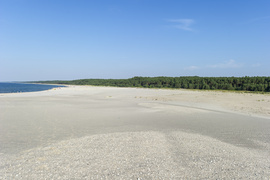 To najszersza plaża w Polsce