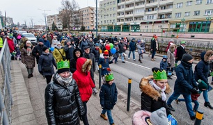 Trzej królowie przemaszerowali przez Elbląg