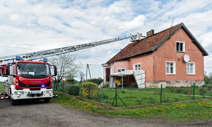 Pożar we Władysławowie