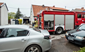 Pożar przy ul. Lubelskiej