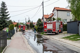 Pożar przy ul. Lubelskiej