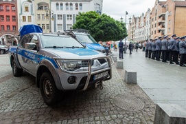 Apel i festyn. Policjanci świętują w Elblągu