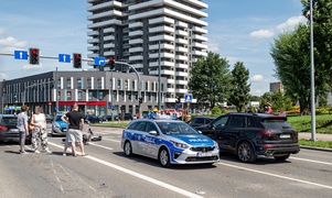 Wypadek i śmierć motocyklisty na ul. 12 Lutego