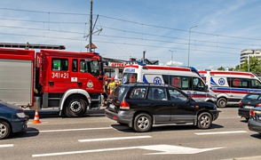 Wypadek i śmierć motocyklisty na ul. 12 Lutego