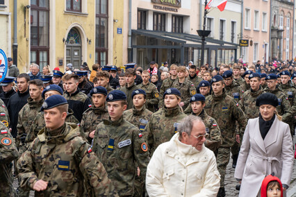 Elblążanie uczcili 105. rocznicę odzyskania niepodległości