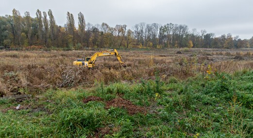 Pierwsze prace na budowie kąpieliska