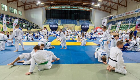 Judocy trenują w Elblągu