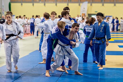 Judocy trenują w Elblągu