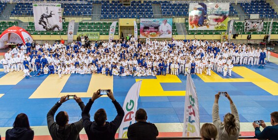 Judocy trenują w Elblągu