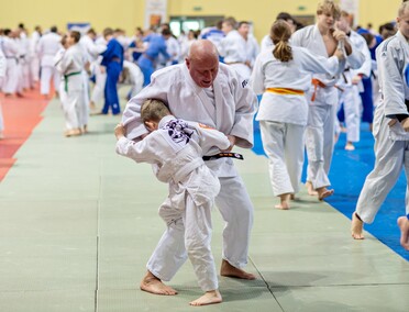 Judocy trenują w Elblągu