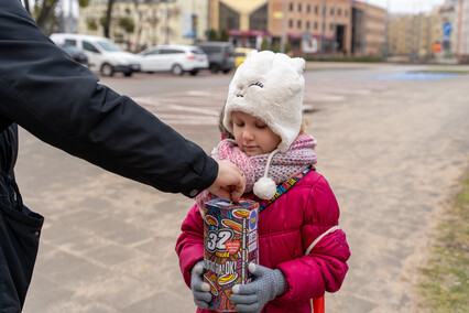 Światełko do nieba, a pieniądze do puszki