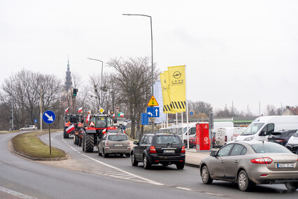 Strajk rolników w Elblągu. Tak go relacjonowaliśmy