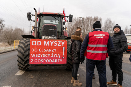 Strajk rolników w Elblągu. Tak go relacjonowaliśmy