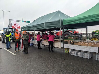 Rolnicze blokady. Tak relacjonowaliśmy protest