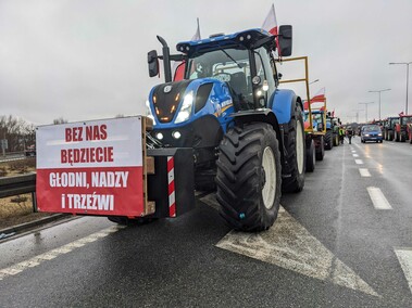 Rolnicze blokady. Tak relacjonowaliśmy protest