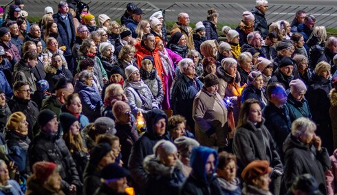 Wierni przeszli przez Elbląg w Drodze Krzyżowej