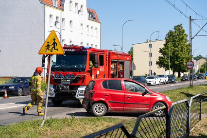 Problematyczna kolizja na Grunwaldzkiej