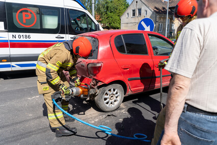 Problematyczna kolizja na Grunwaldzkiej