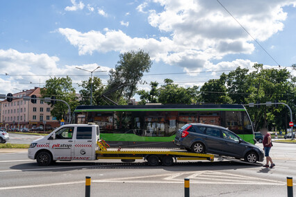 Zderzenie z tramwajem