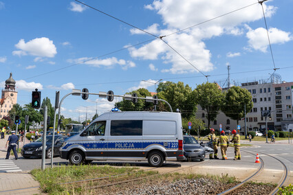 Zderzenie z tramwajem