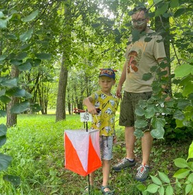 Maszerowali i biegali na orientację