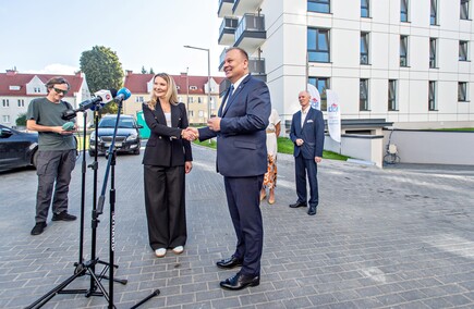 Czynszowy blok-bliźniak już czeka na mieszkańców