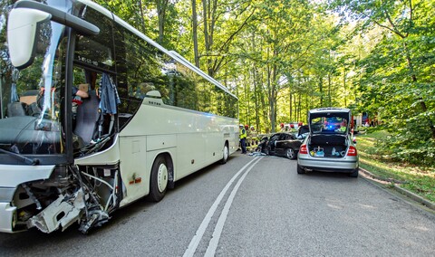 Wypadek autokaru pod Kadynami, sprawca nietrzeźwy