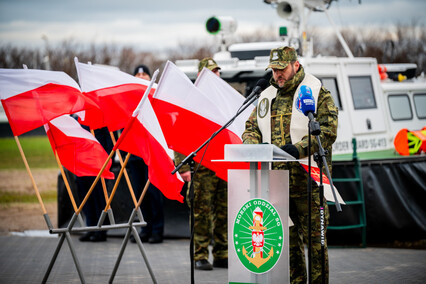 Nowe poduszkowce dla strażników granicznych