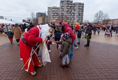 Gorący bigos, jemioła i życzenia od rolników