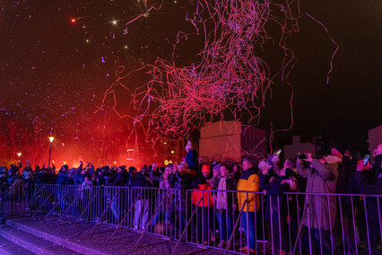 Tak Elbląg powitał nowy rok