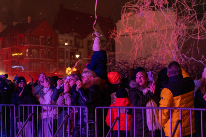 Tak Elbląg powitał nowy rok