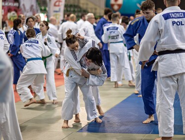 Judocy trenują w Elblągu