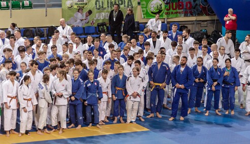 Judocy trenują w Elblągu