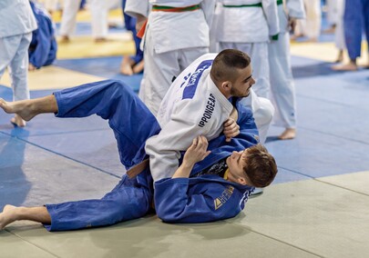 Judocy trenują w Elblągu