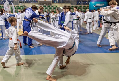 Judocy trenują w Elblągu