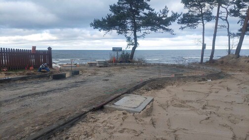 Tak zmieniają się wejścia na plażę w Stegnie