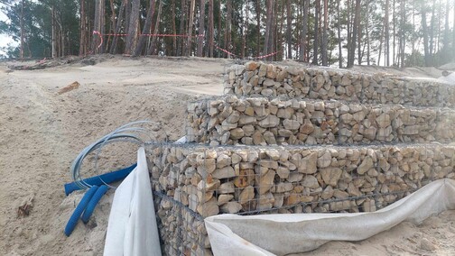 Tak zmieniają się wejścia na plażę w Stegnie