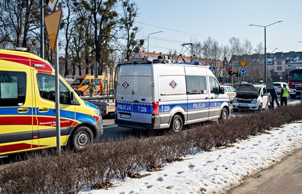 Zderzenie z tramwajem