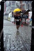 Deszcz nie przeszkodził biegaczom