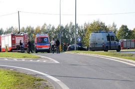 Kolejny wypadek w Kazimierzowie