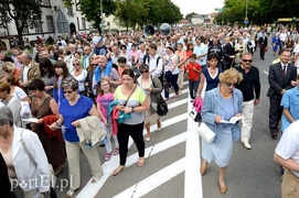 Największa procesja przeszła w centrum Elbląga