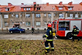 Pożar na Sadowej, mieszkańcy ewakuowani