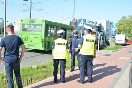 Miejski autobus potrącił rowerzystkę