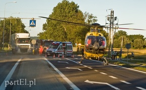 Wypadek na \"siódemce\", są ranni (aktualizacja)