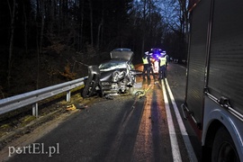 Kierowca golfa zginął na drodze do Tolkmicka