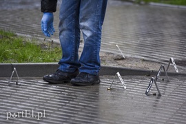 Strzały w centrum Elbląga, dwie osoby ranne